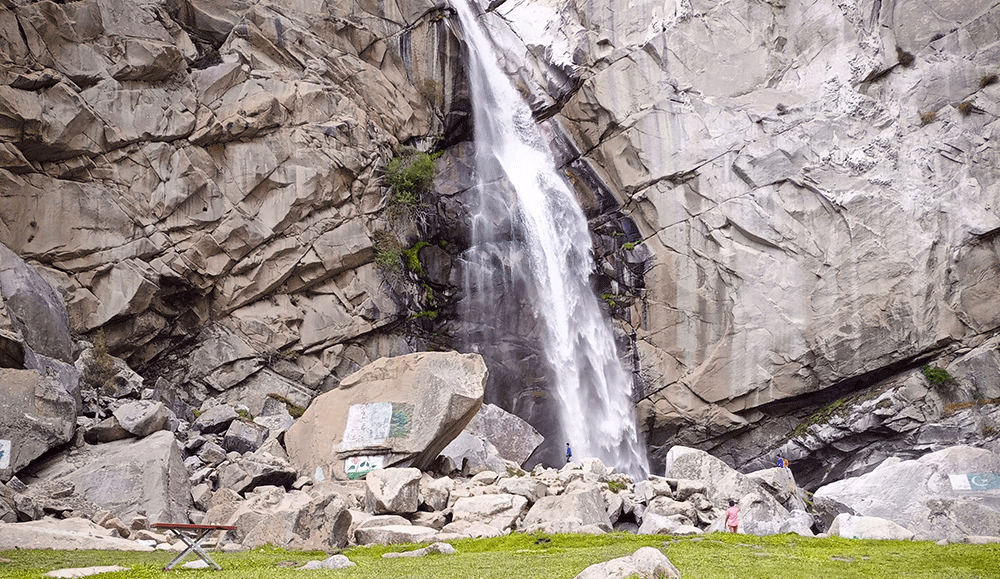 Day excursion to Khamosh Waterfall