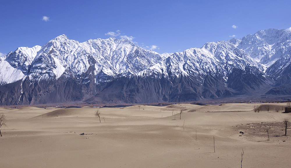 Katpana Desert and Lake