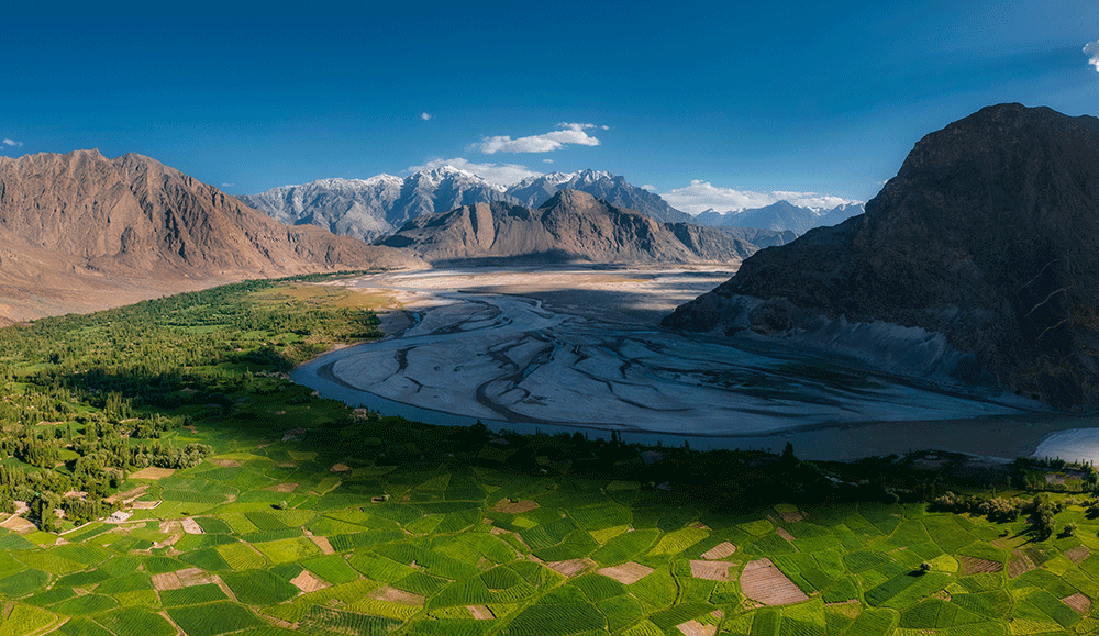 Proposed day plan to Shigar Valley