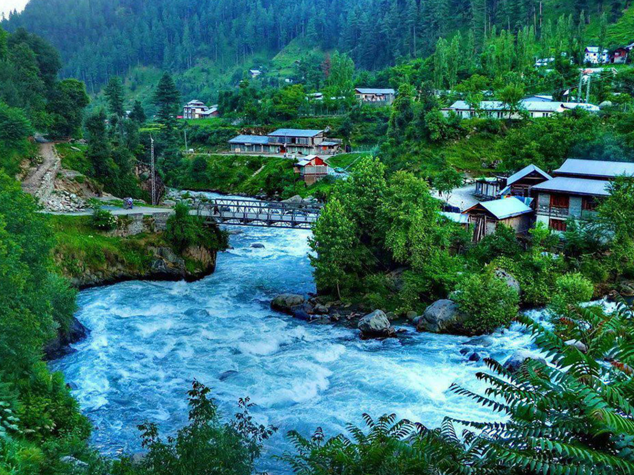Vistas of heavenly Neelum Valley